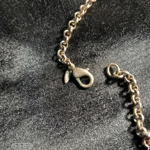 Avon Silver Crowded Necklace - Picture 5 of 9